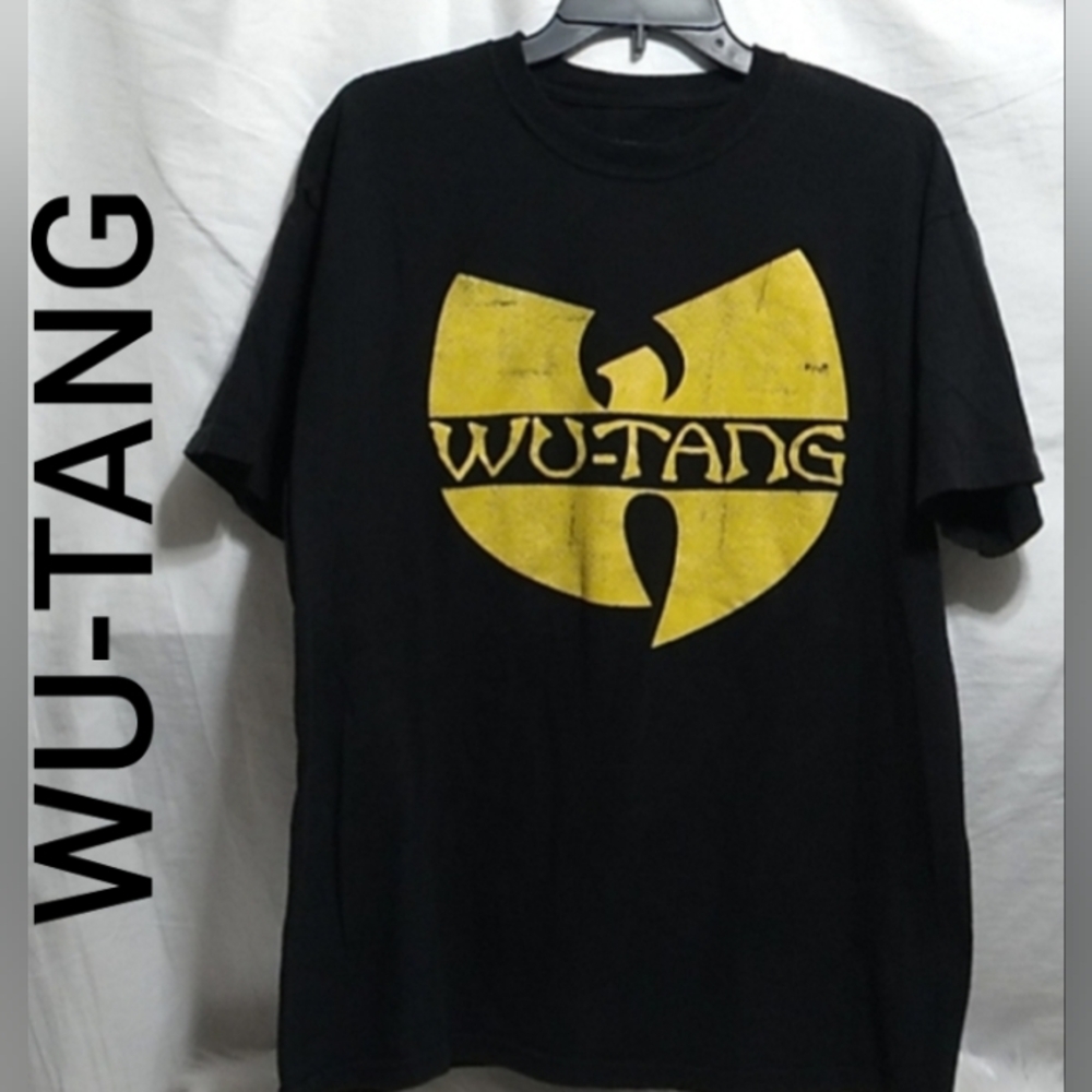 (BX52) SALE! Wu-Tang Clan T-Shirt Sz.L Single Stitch Made In Mexico